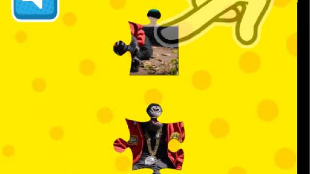 Ninja Gorilla Jigsaw Puzzle gameplay screenshot