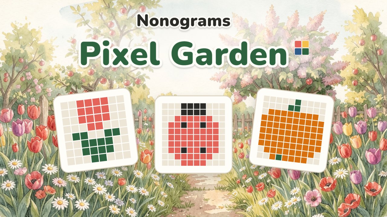 Nonograms: Pixel Garden