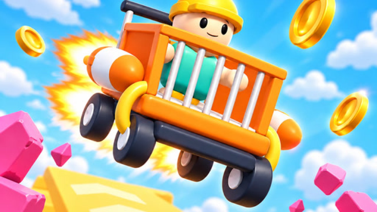 Obby: Rocket Shopping Cart