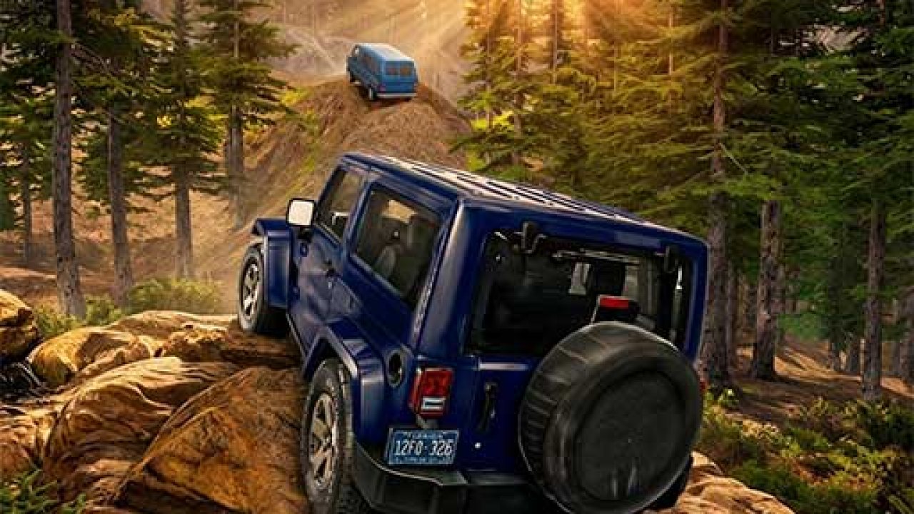Offroad Jeep Simulation