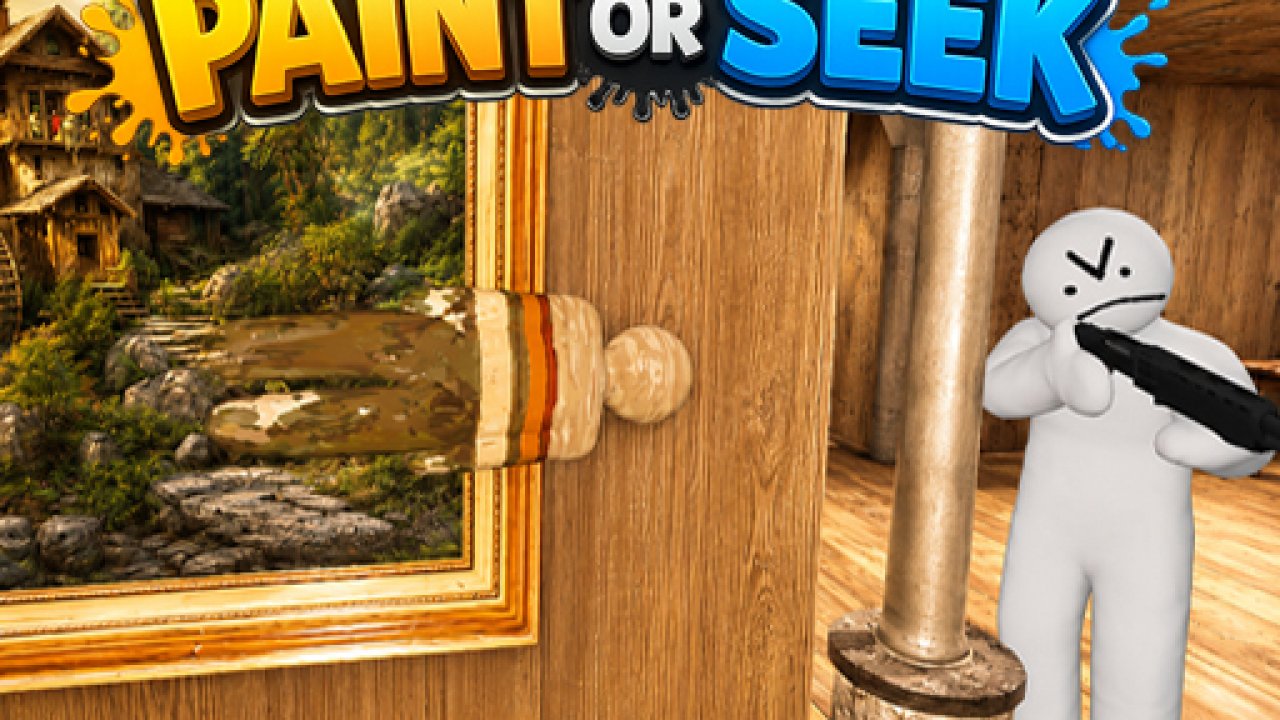 Paint or Seek: Chameleon Hide Online