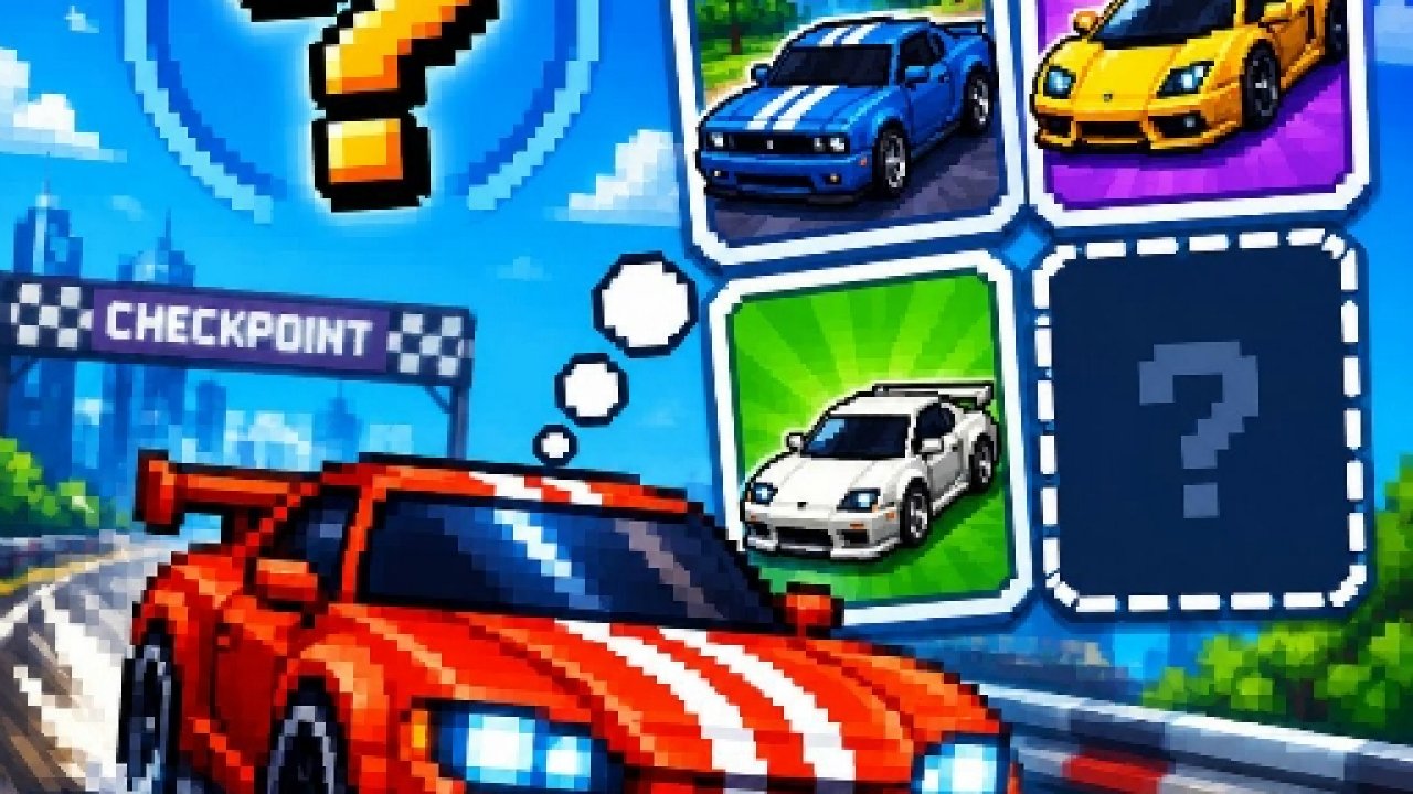 Pixel Car Memory Quest