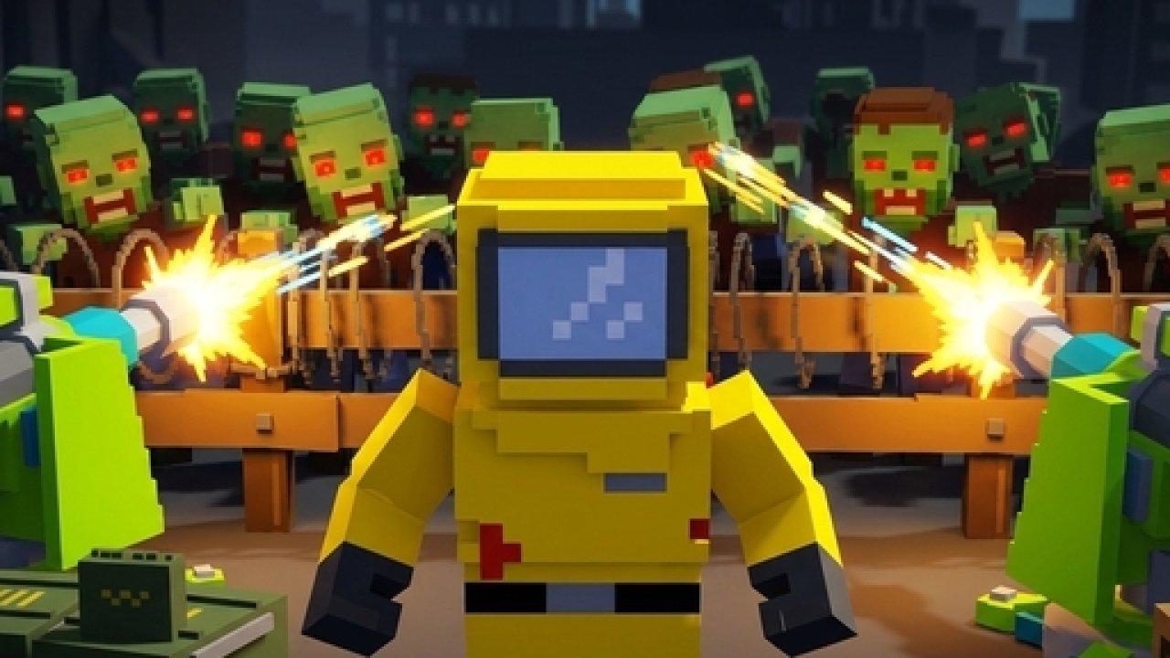 Pixel Zombie Base Defense