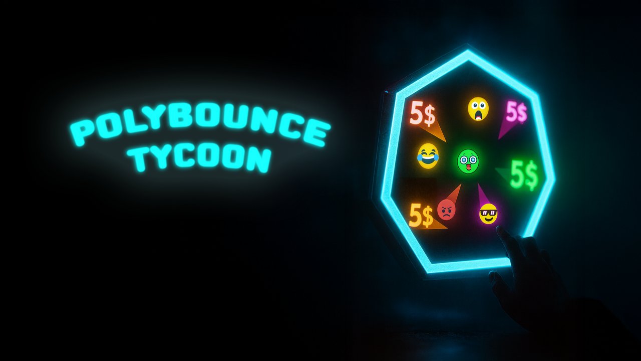 PolyBounce Tycoon gameplay screenshot