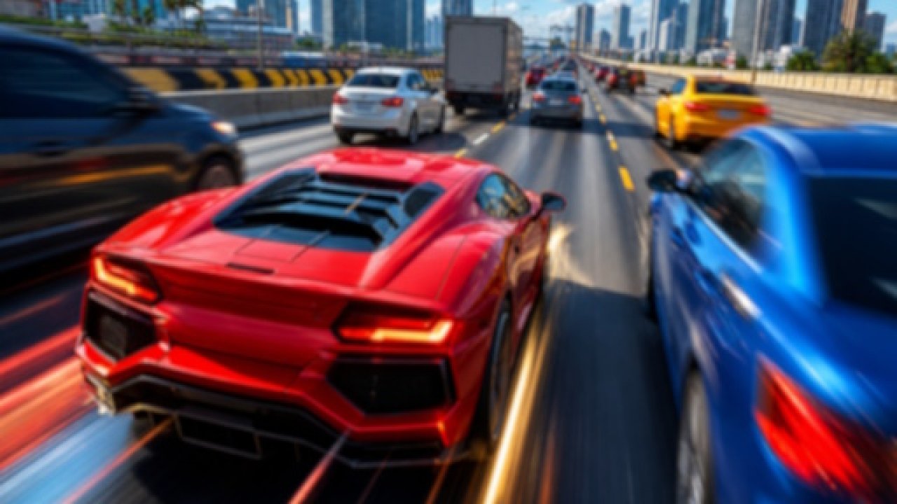 Race Through Traffic