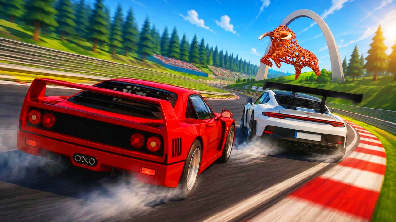 Racing: Online! gameplay screenshot