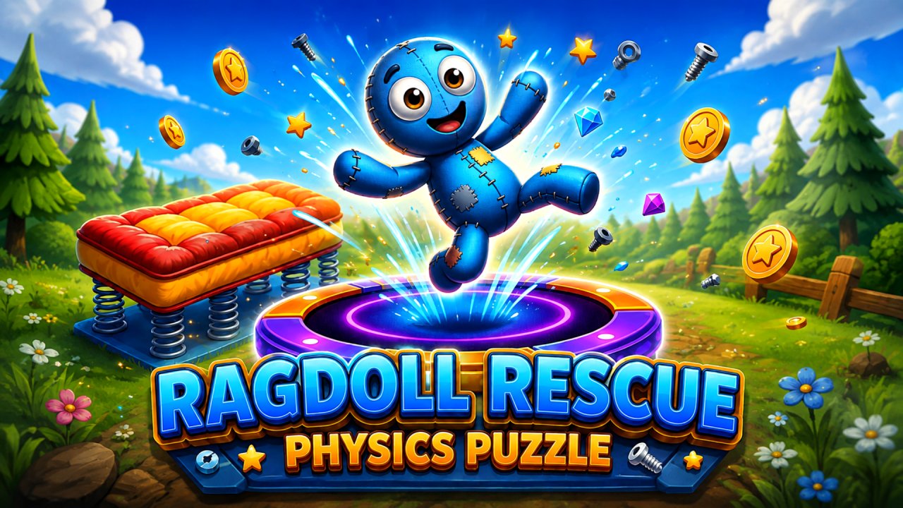 Ragdoll Rescue: Physics Puzzle