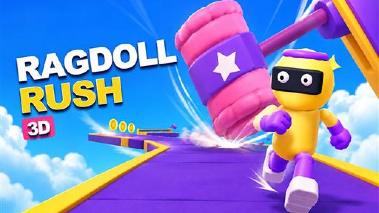 Ragdoll Rush 3D: Sky Race