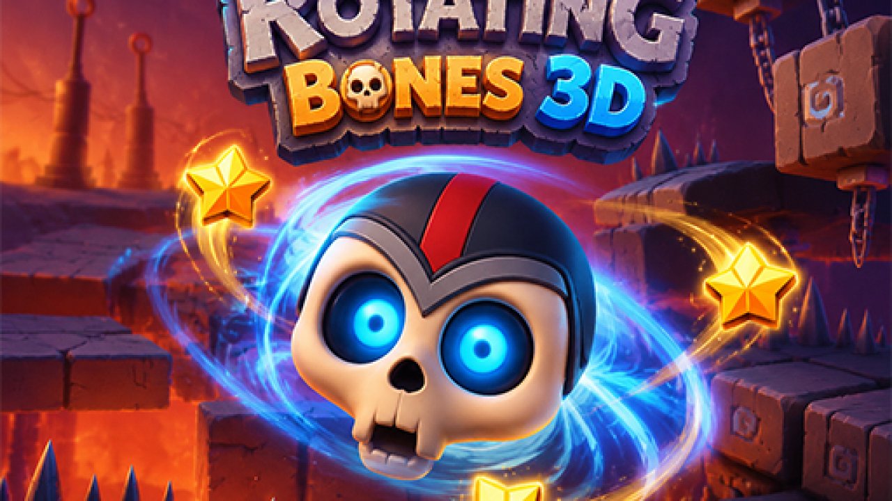 Rotating Bones 3D gameplay screenshot