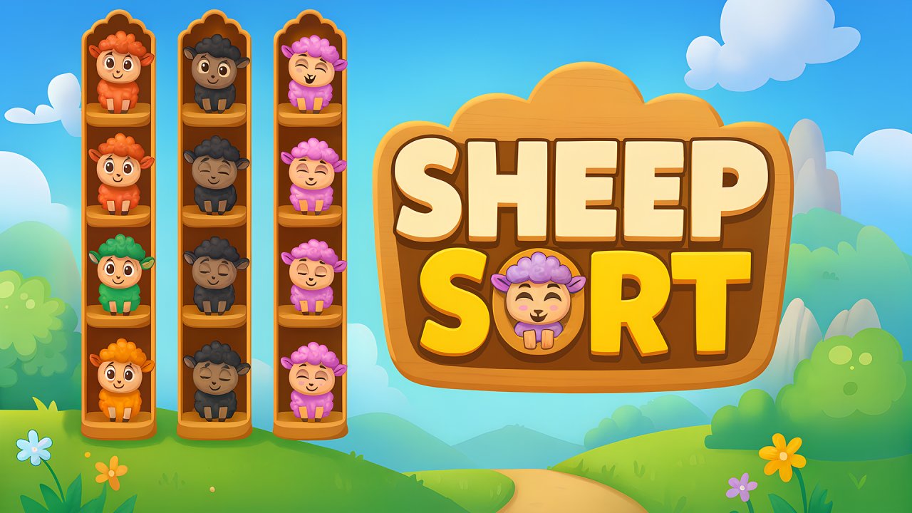 Sheep Sort gameplay screenshot
