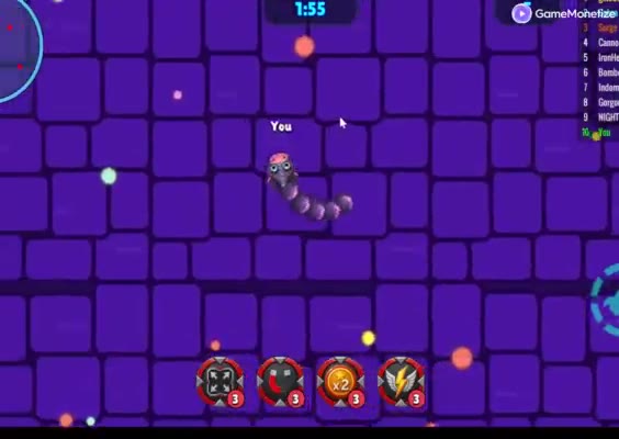 SnakeRush gameplay screenshot