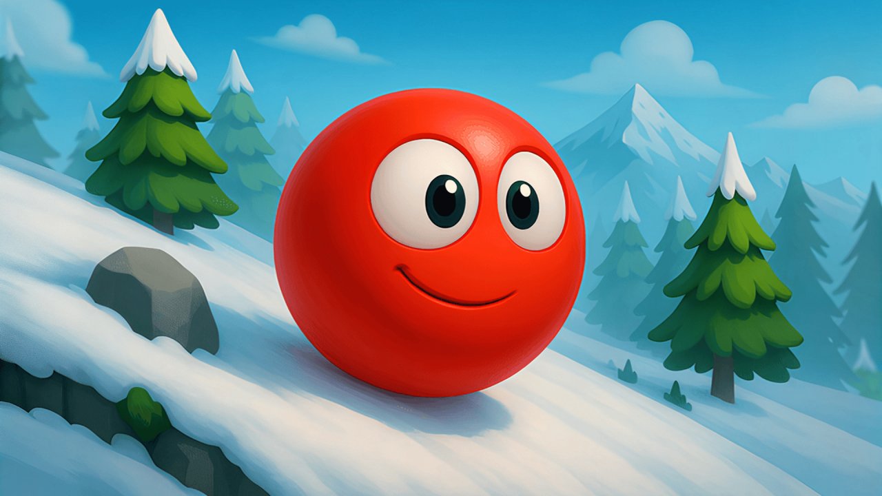 Snowball Dash gameplay screenshot