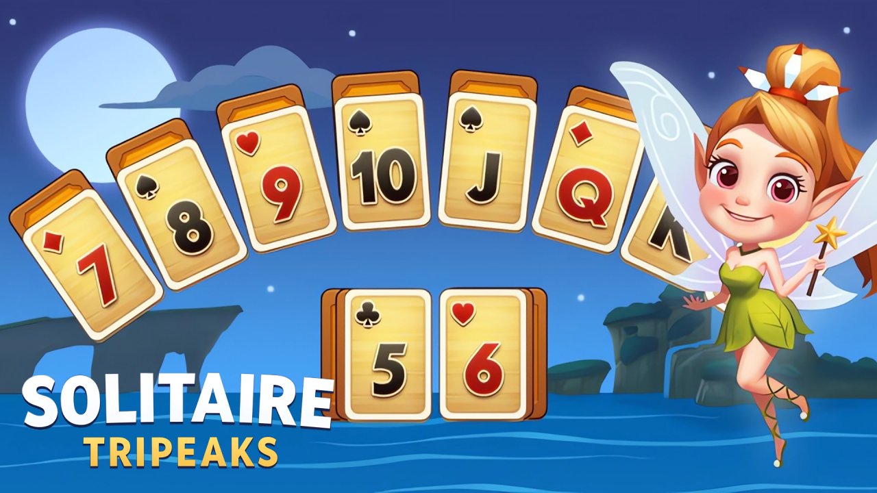 Solitaire Tripeaks gameplay screenshot