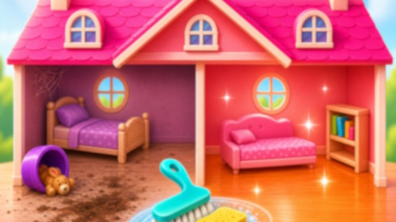 Tidy Up the Dollhouse
