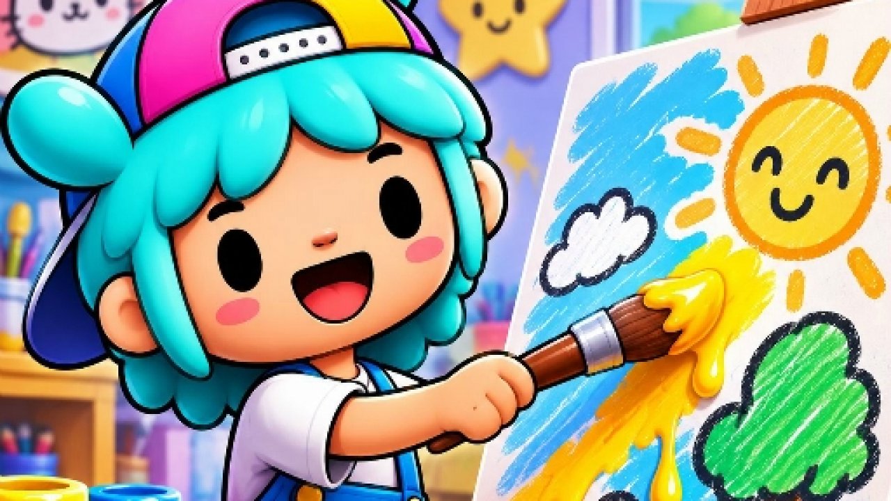 Toca Coloring Book