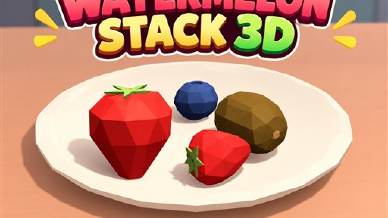 Watermelon Stack 3D
