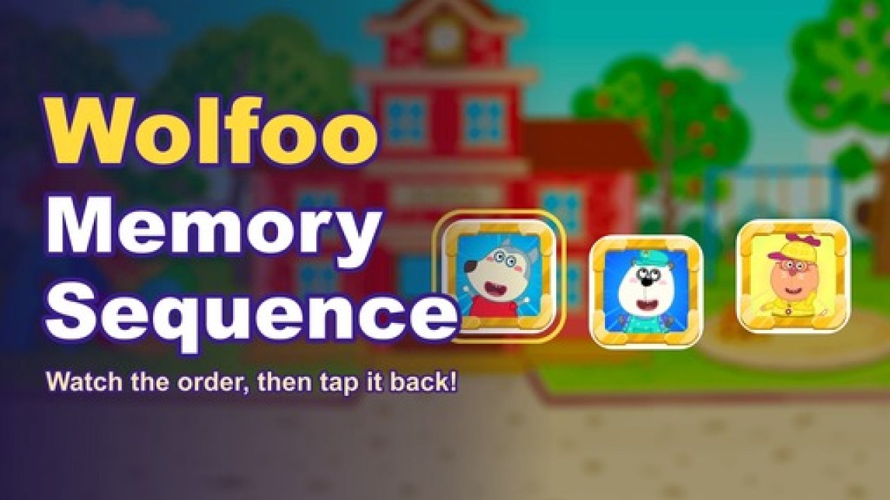 Wolfoo Memory Sequence gameplay screenshot
