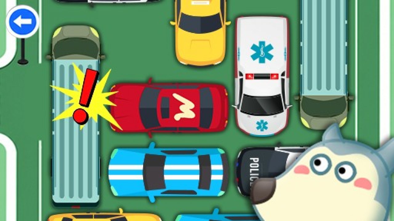 Wolfoo Unblock Car gameplay screenshot
