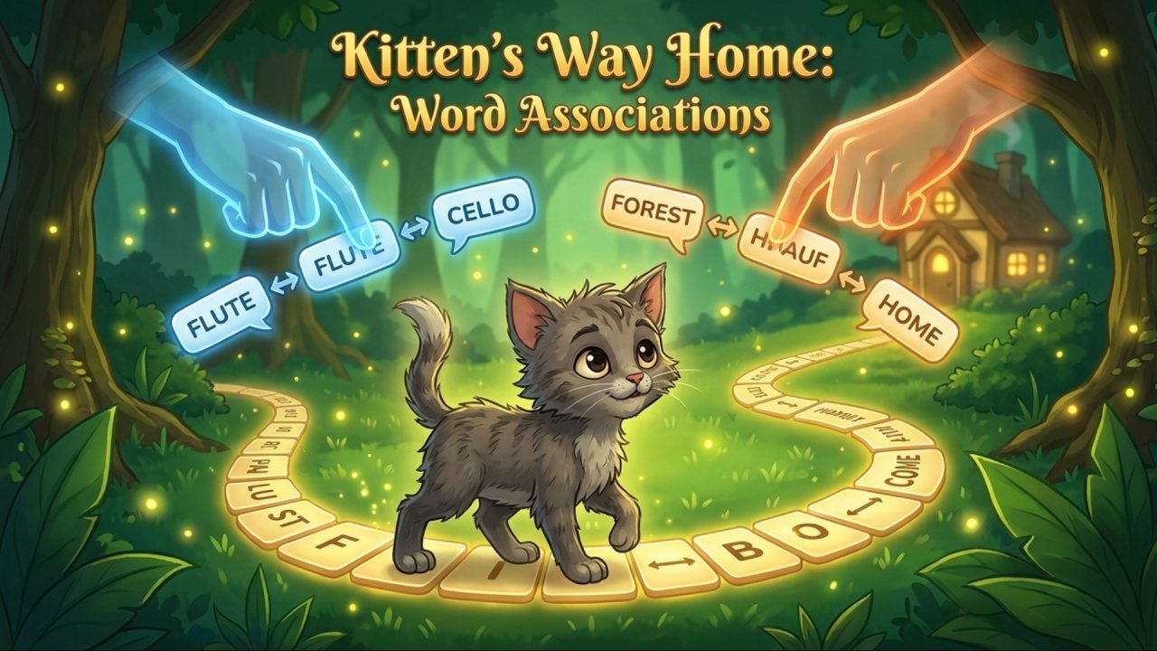 Kitten's Way Home: Word Associations
