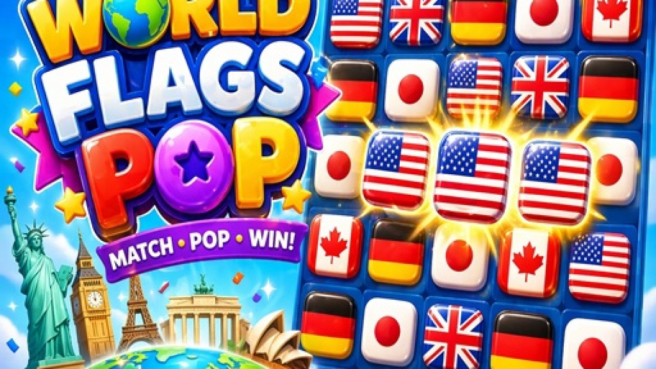 World Flags Pop