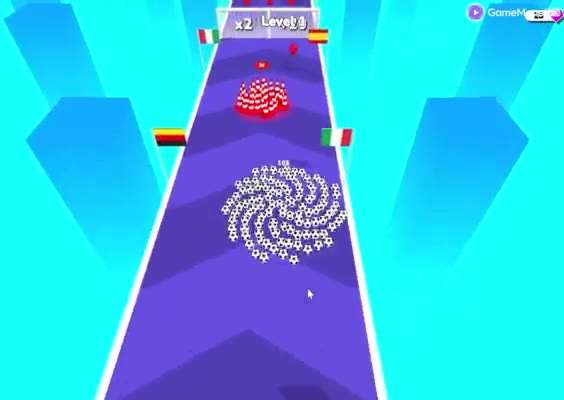 WorldCup Ball Crowd gameplay screenshot